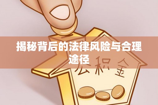 乐都揭秘背后的法律风险与合理途径