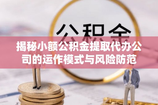 乐都揭秘小额公积金提取代办公司的运作模式与风险防范