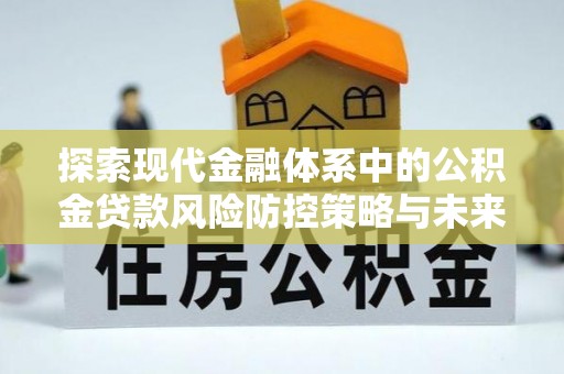 乐都探索现代金融体系中的公积金贷款风险防控策略与未来发展趋势