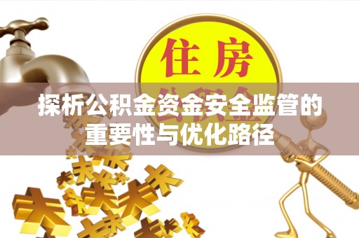 乐都探析公积金资金安全监管的重要性与优化路径