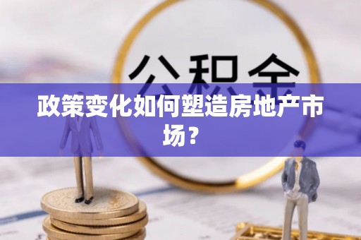 乐都政策变化如何塑造房地产市场？