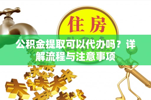 乐都公积金提取可以代办吗？详解流程与注意事项
