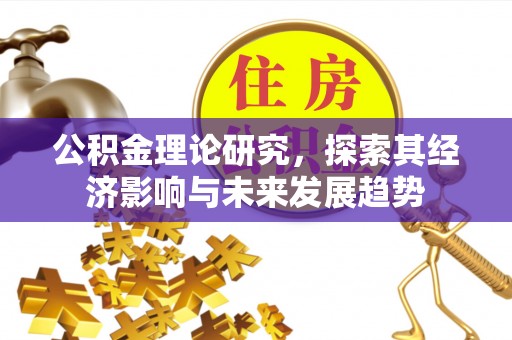 乐都公积金理论研究，探索其经济影响与未来发展趋势