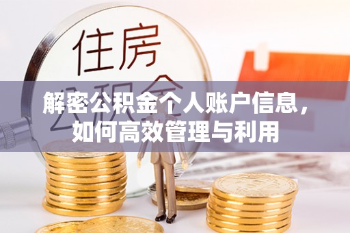 乐都解密公积金个人账户信息，如何高效管理与利用
