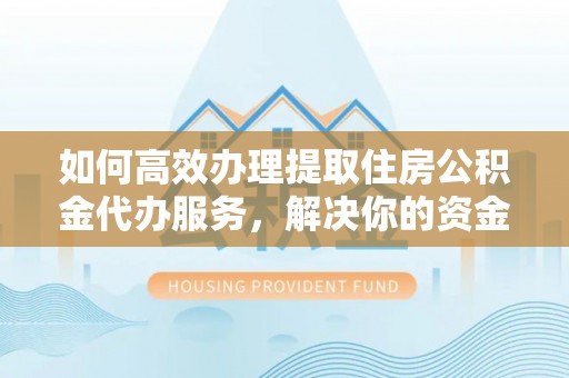 乐都如何高效办理提取住房公积金代办服务，解决你的资金需求