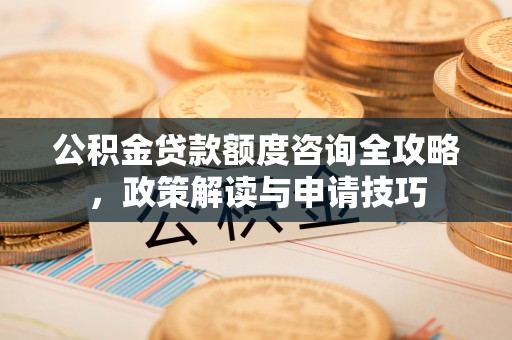 乐都公积金贷款额度咨询全攻略，政策解读与申请技巧