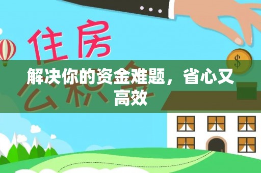 乐都解决你的资金难题，省心又高效