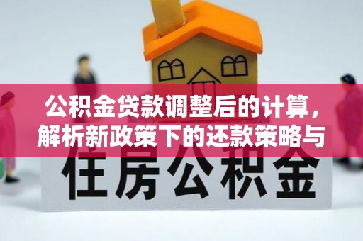 乐都公积金贷款调整后的计算，解析新政策下的还款策略与财务规划