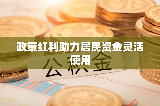 乐都政策红利助力居民资金灵活使用