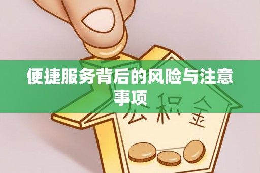 乐都便捷服务背后的风险与注意事项