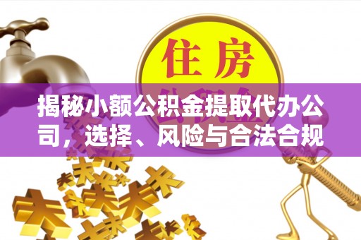 乐都揭秘小额公积金提取代办公司，选择、风险与合法合规之道
