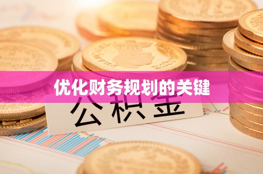 乐都优化财务规划的关键