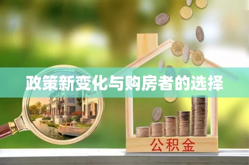 乐都政策新变化与购房者的选择