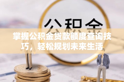 乐都掌握公积金贷款额度查询技巧，轻松规划未来生活